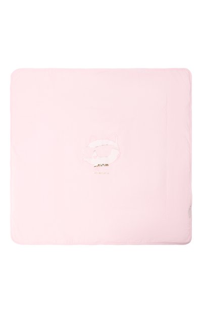 Хлопковый плед KARL LAGERFELD KIDS, арт. Z31234, фото 3