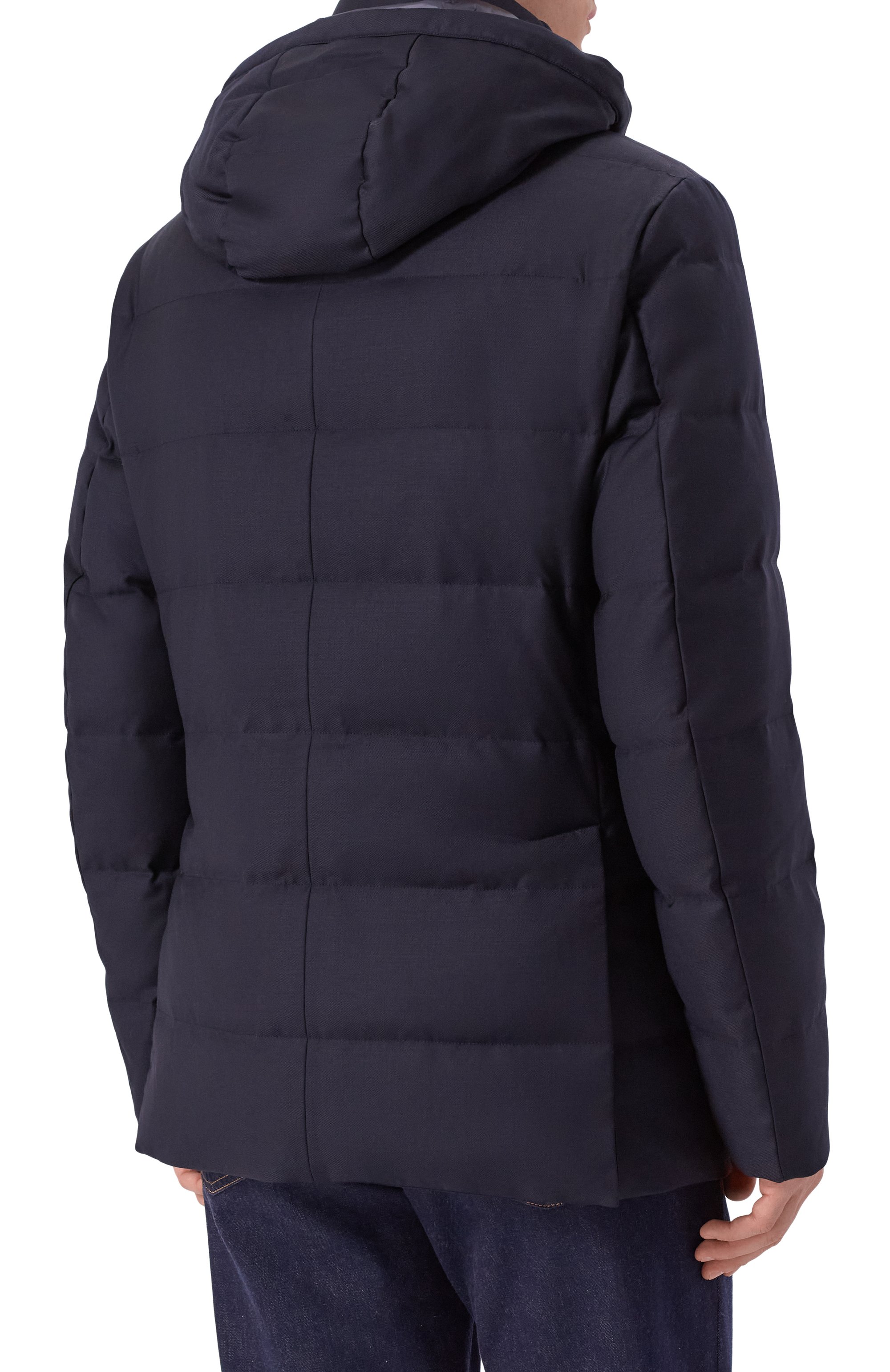 Шерстяной пуховик MONTECORE, арт. F09MUCX581/106, фото 4