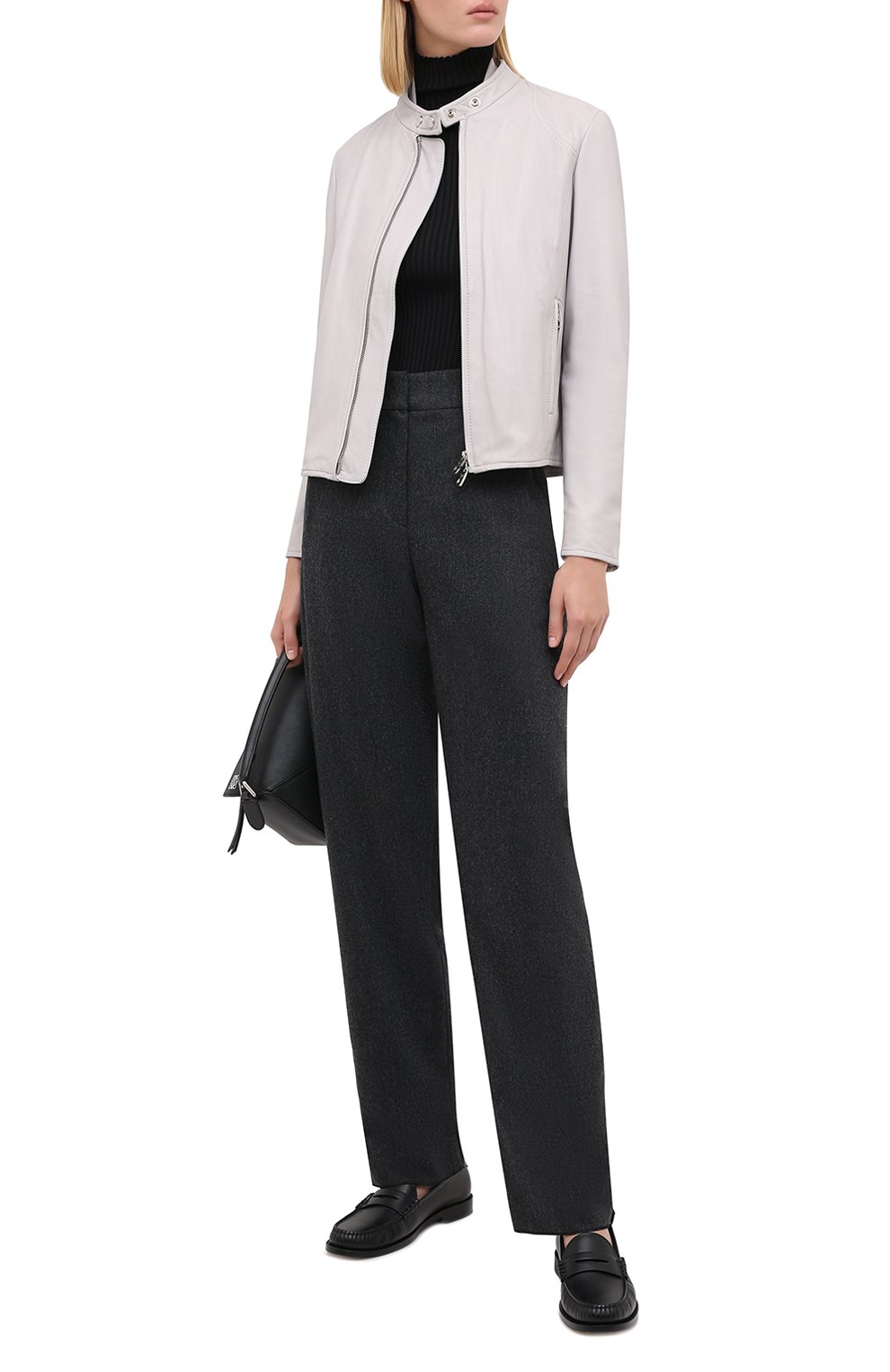 Брюки из шерсти и кашемира EMPORIO ARMANI, арт. 9NP21T/92109, фото 2