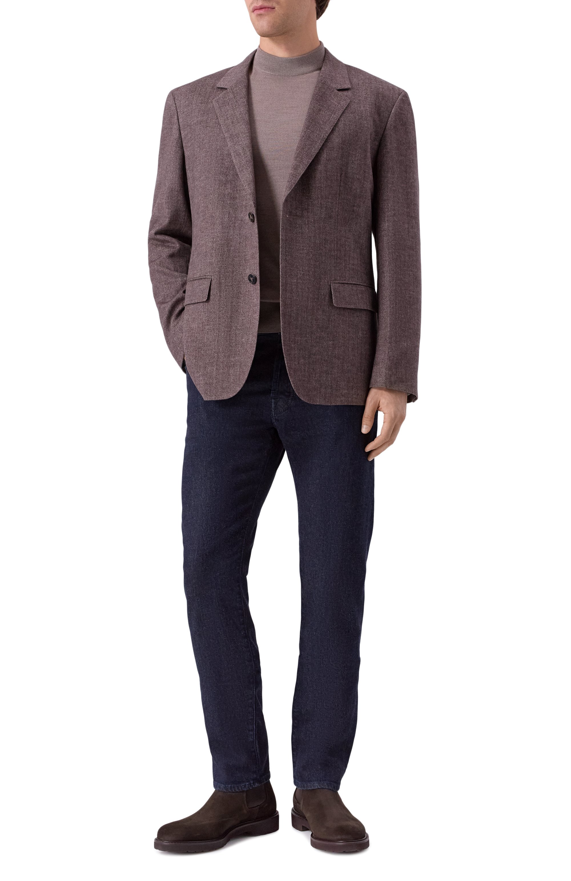 Пиджак из шерсти и шелка 12 STOREEZ, арт. 133339, фото 2