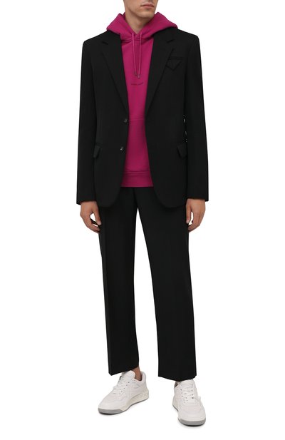 Хлопковое худи SAINT LAURENT, арт. 666166/YBQZ2, фото 2