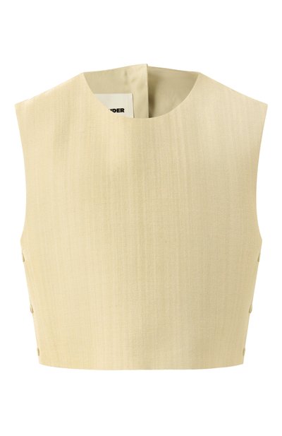 Женский топ из вискозы и шелка JIL SANDER, арт. J02ZZ0138/J65005