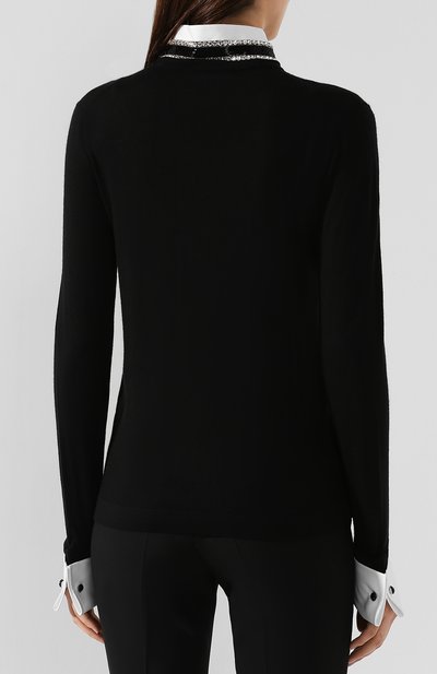 Кашемировый пуловер RALPH LAUREN черного цвета по цене 259500 руб., арт. 290776330, фото 4 Кашемировый пуловер RALPH LAUREN, арт. 290776330, фото 4