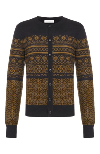 Кардиган из шерсти и хлопка DRIES VAN NOTEN, арт. 021216/4746, фото 1