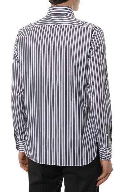 Хлопковая рубашка ZEGNA, арт. 701535A7/9MS0BA, фото 4