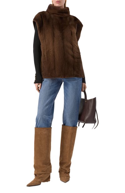 Кашемировый жилет из норки COLOR TEMPERATURE, арт. Н,Ш-10/578, фото 2