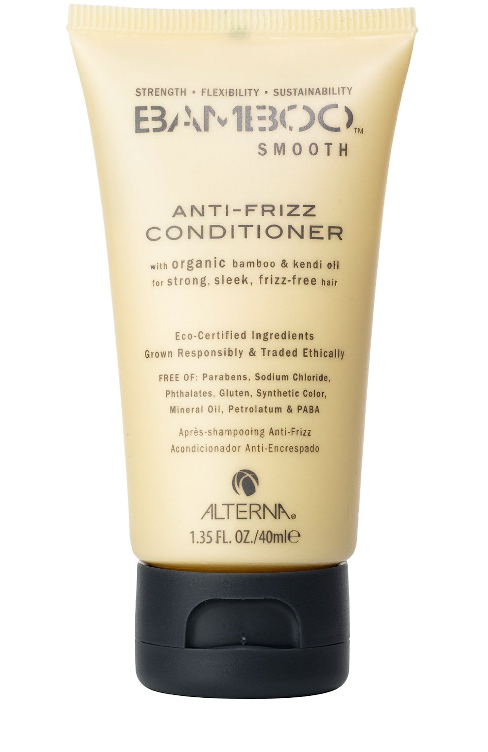 Полирующий кондиционер bamboo smooth anti-frizz conditioner (40ml) ALTERNA бесцветного цвета по цене 1320 руб., арт. 873509015390, фото 1 Полирующий кондиционер bamboo smooth anti-frizz conditioner (40ml) ALTERNA, арт. 873509015390, фото 1