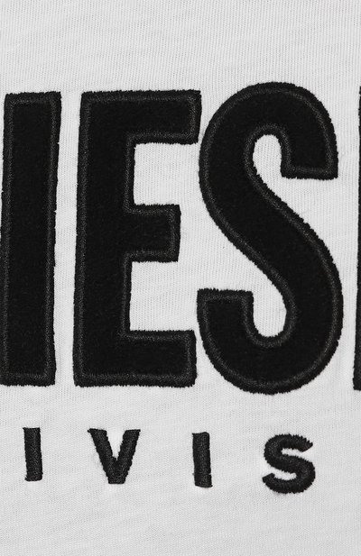 Хлопковая футболка DIESEL, арт. A03766/0GRAI, фото 5