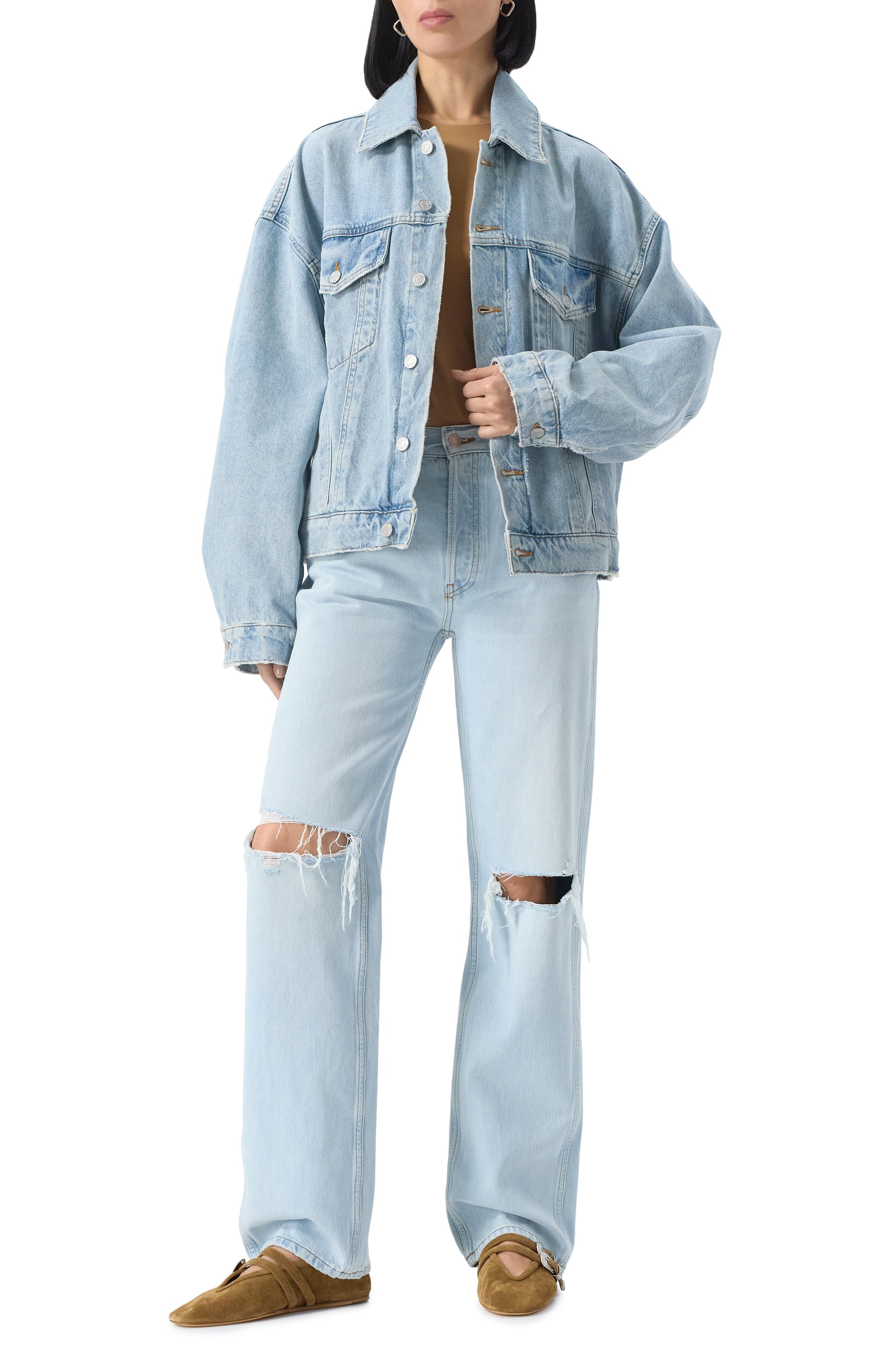 Джинсовая куртка AGOLDE, арт. A50431254, фото 2