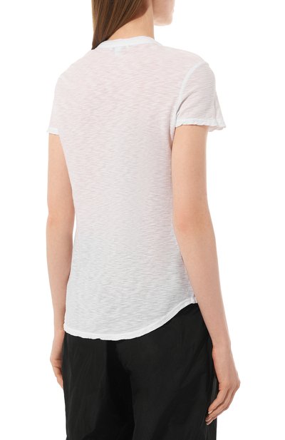 Хлопковая футболка JAMES PERSE, арт. WUA3037/WHT, фото 4