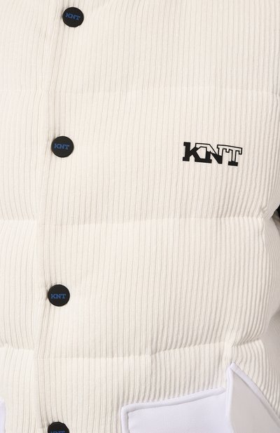 Утепленный жилет из вельвета KITON, арт. UGK079K0234F, фото 5