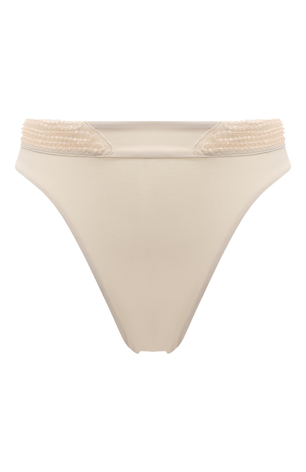 Плавки-бикини LA PERLA кремового цвета по цене 33950 руб., арт. PLB040040, фото 1 Плавки-бикини LA PERLA, арт. PLB040040, фото 1