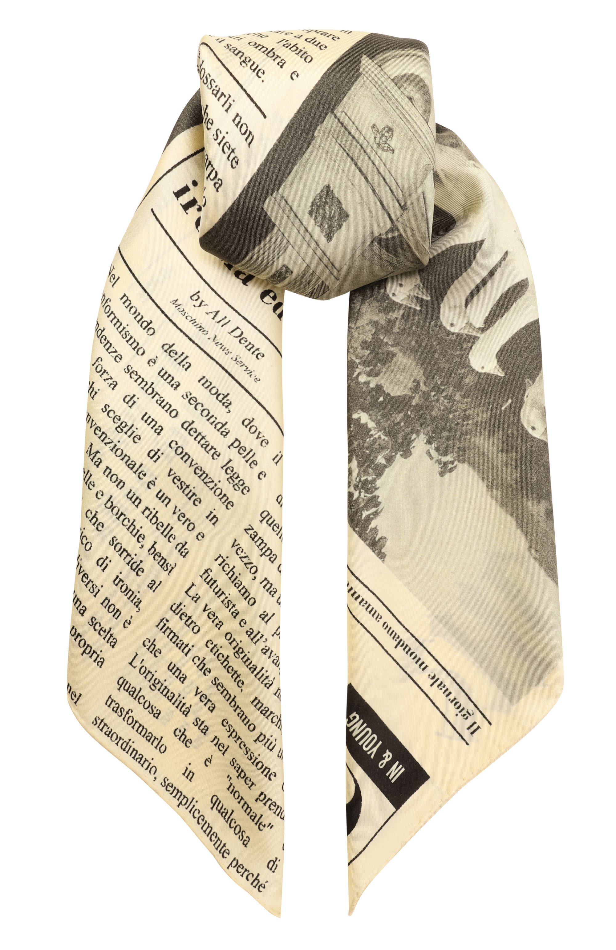 Шелковый платок MOSCHINO, арт. A3303/0496, фото 1