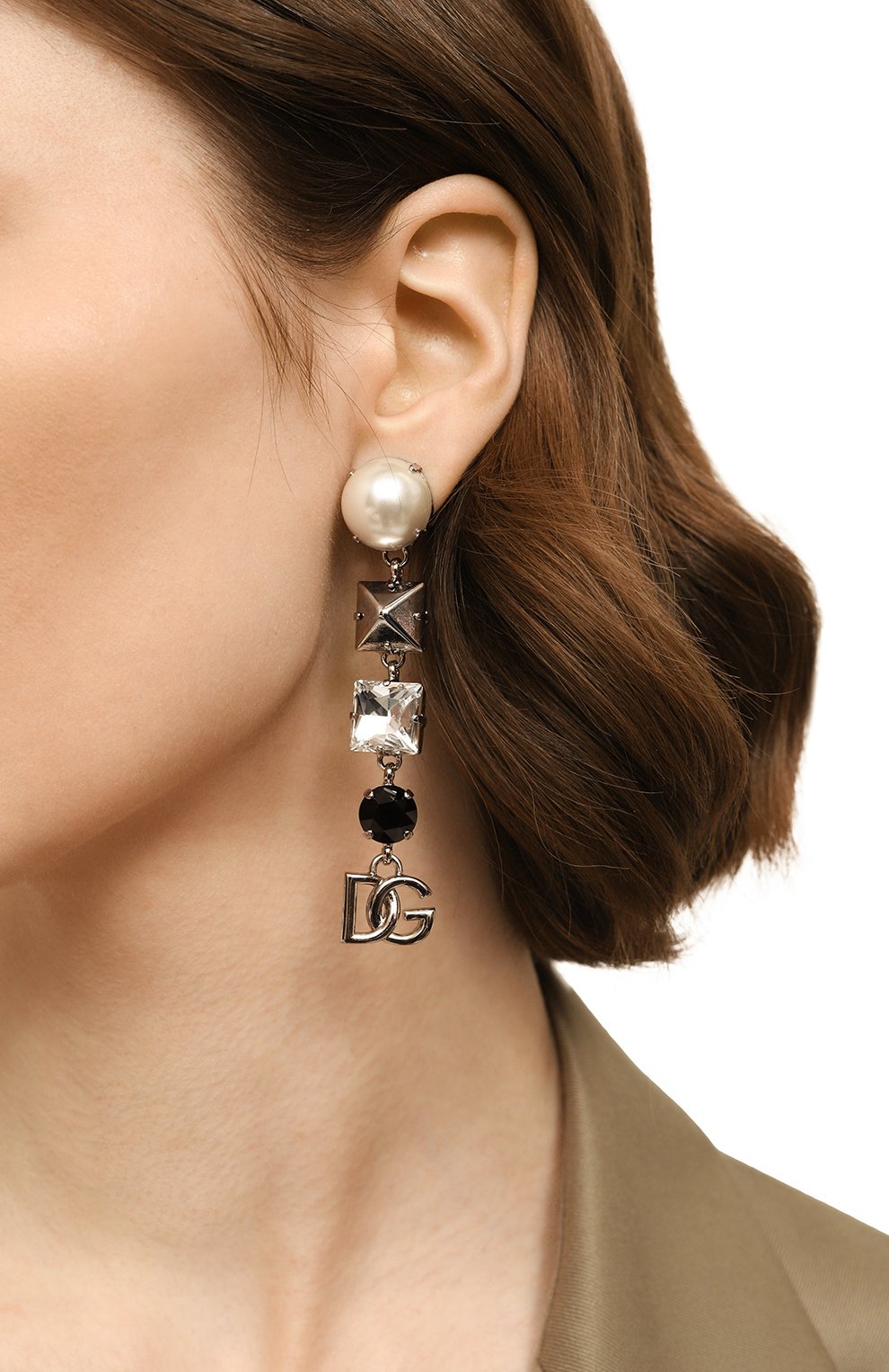 Клипсы DOLCE & GABBANA, арт. WE06Z2 W1111, фото 2