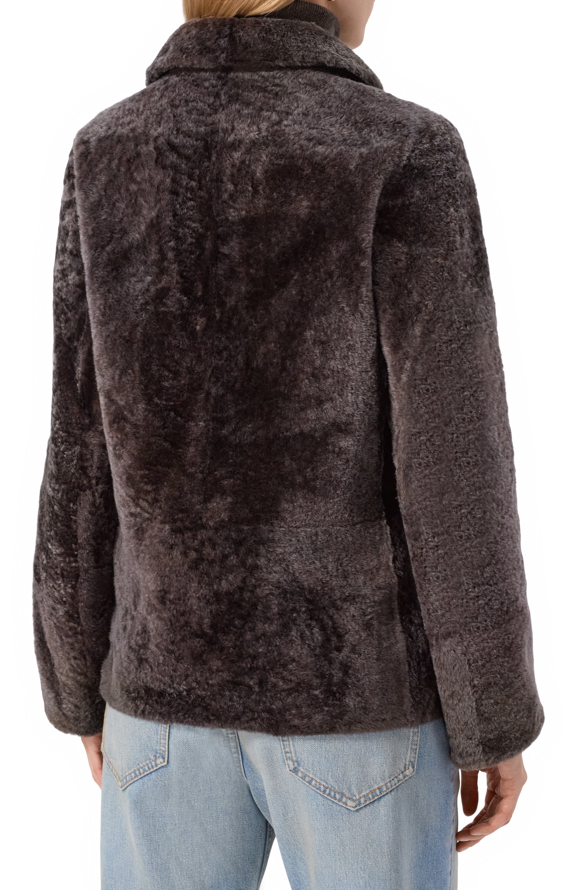 Дубленка из овчины YVES SALOMON, арт. 25WYV64164MELA, фото 4