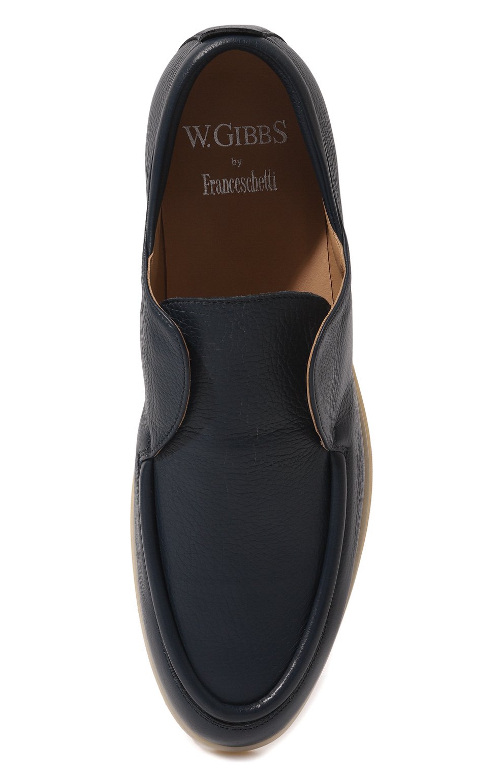 Кожаные лоферы W.GIBBS, арт. 1078010/CERV0, фото 6
