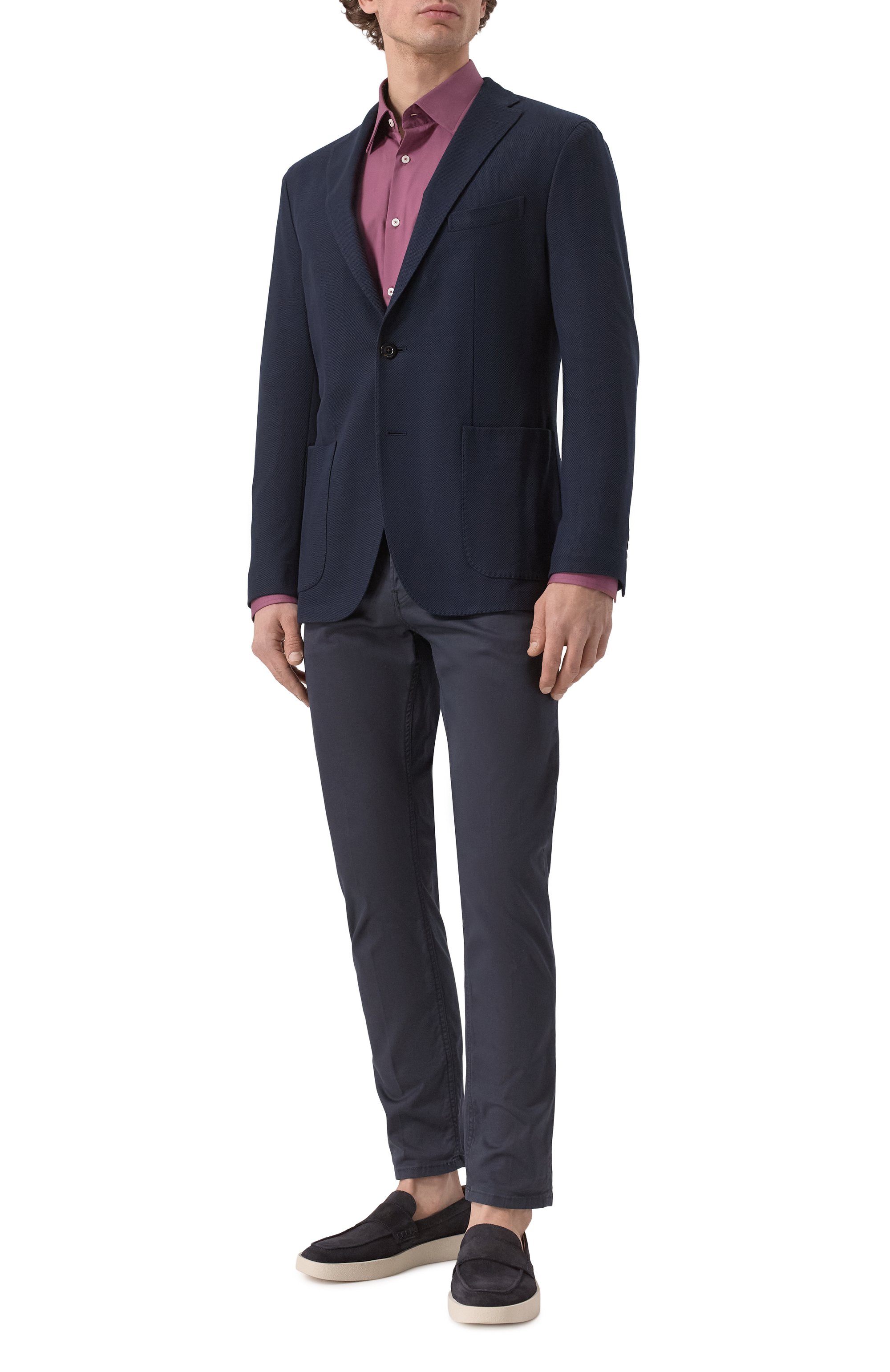 Хлопковая сорочка BOSS, арт. 50535721, фото 2