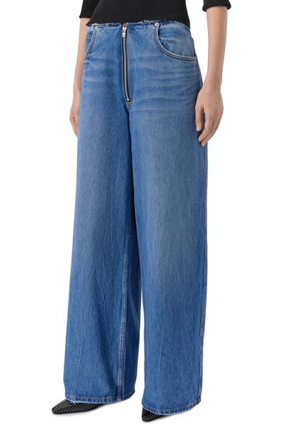 Джинсы ALEXANDER WANG синего цвета по цене 87300 руб., арт. 4DC1264902, фото 3 Джинсы ALEXANDER WANG, арт. 4DC1264902, фото 3