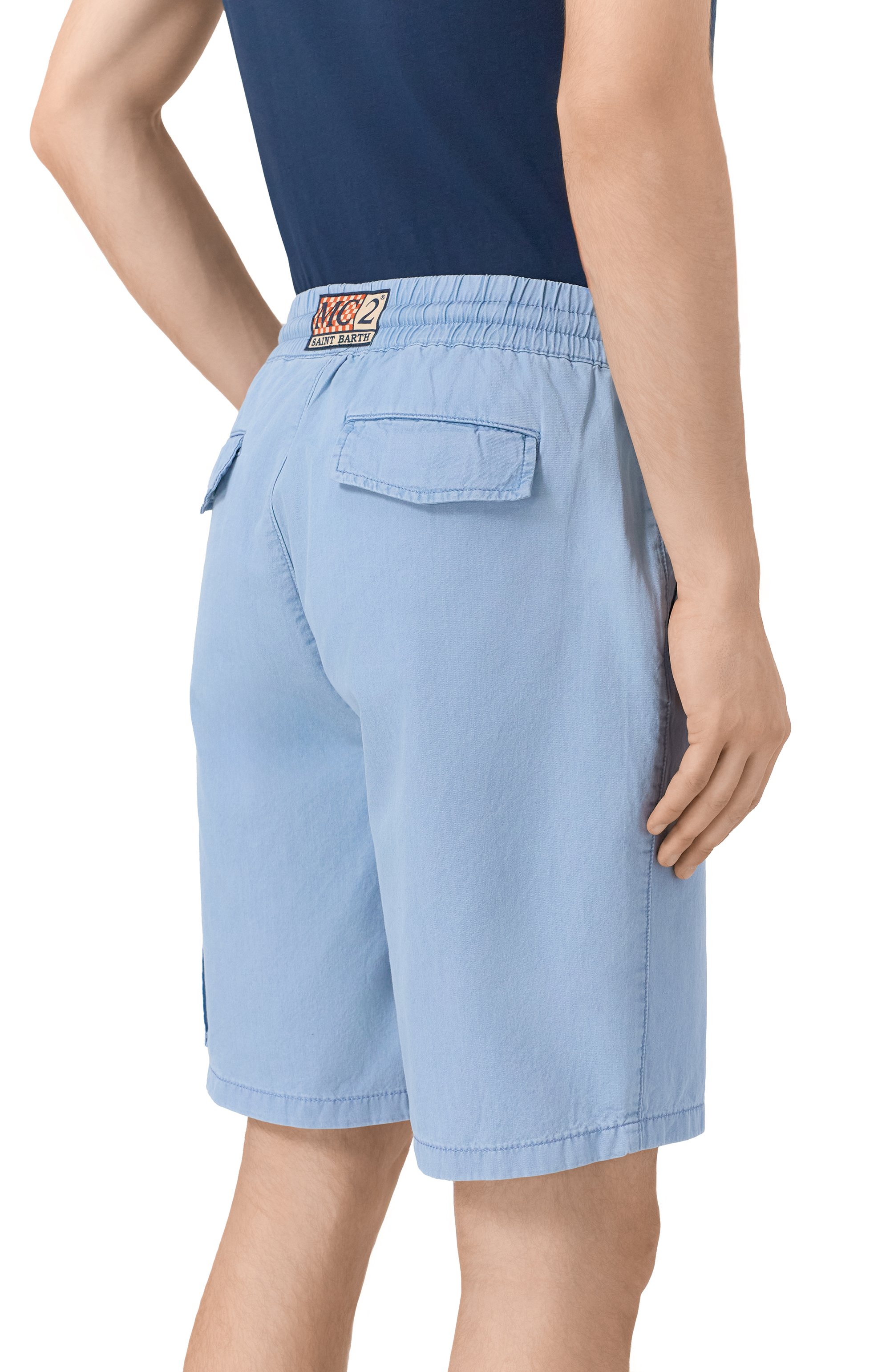 Хлопковые шорты MC2 SAINT BARTH, арт. STBM MARSEILLE/00317H, фото 4