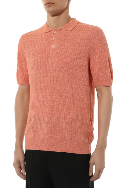 Поло изо льна и хлопка GRAN SASSO, арт. 57118/18641, фото 3