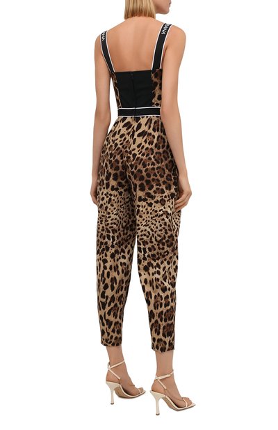 Шелковый комбинезон DOLCE & GABBANA, арт. F6R7IT/FSADD, фото 4