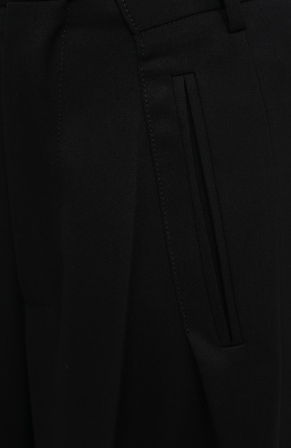 Брюки MM6 черного цвета по цене 45950 руб., арт. S32KA0630/S47848, фото 5 Брюки MM6, арт. S32KA0630/S47848, фото 5