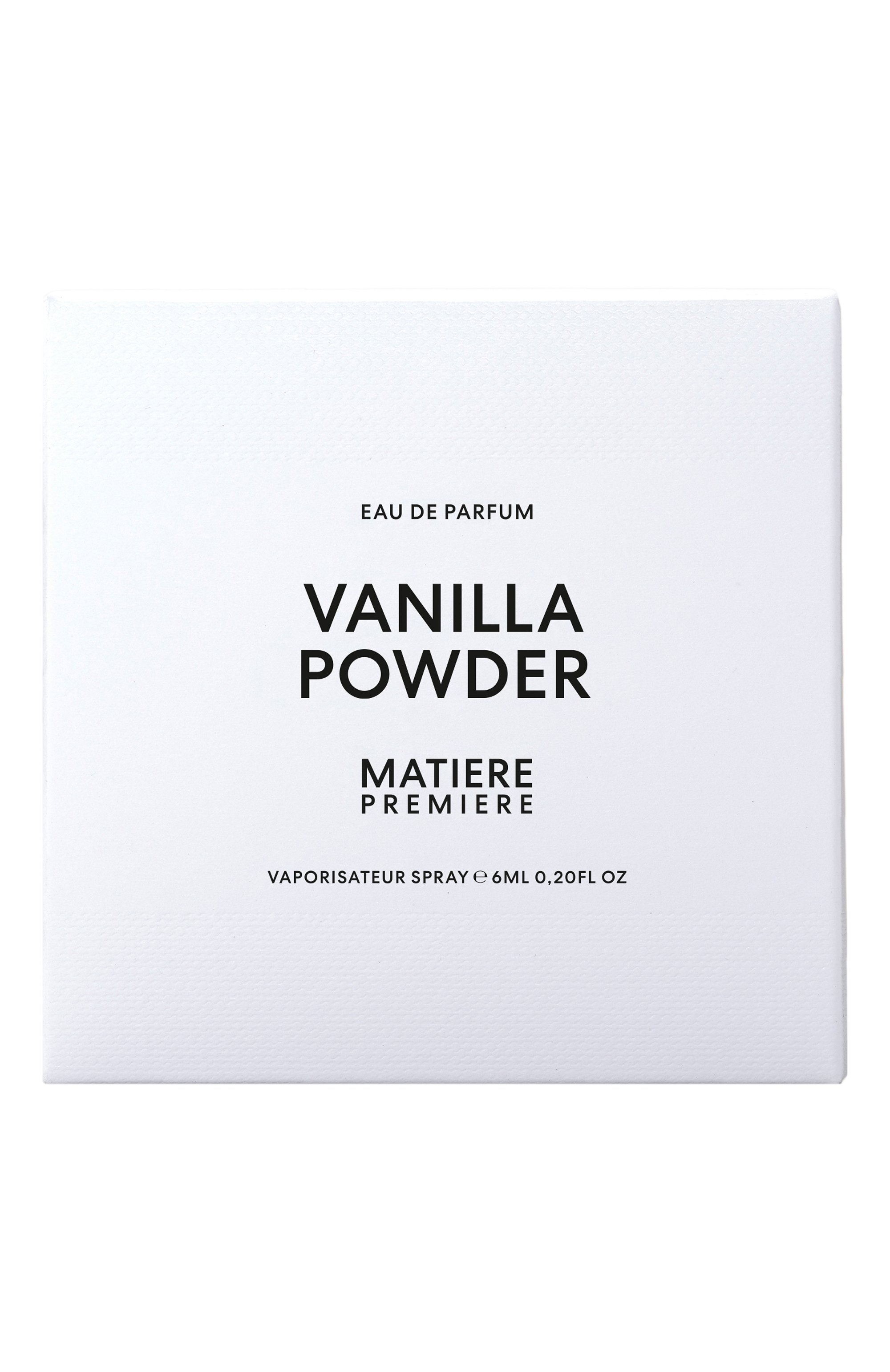 Парфюмерная вода vanilla powder (6ml) MATIERE PREMIERE, арт. 3760372460228, фото 4