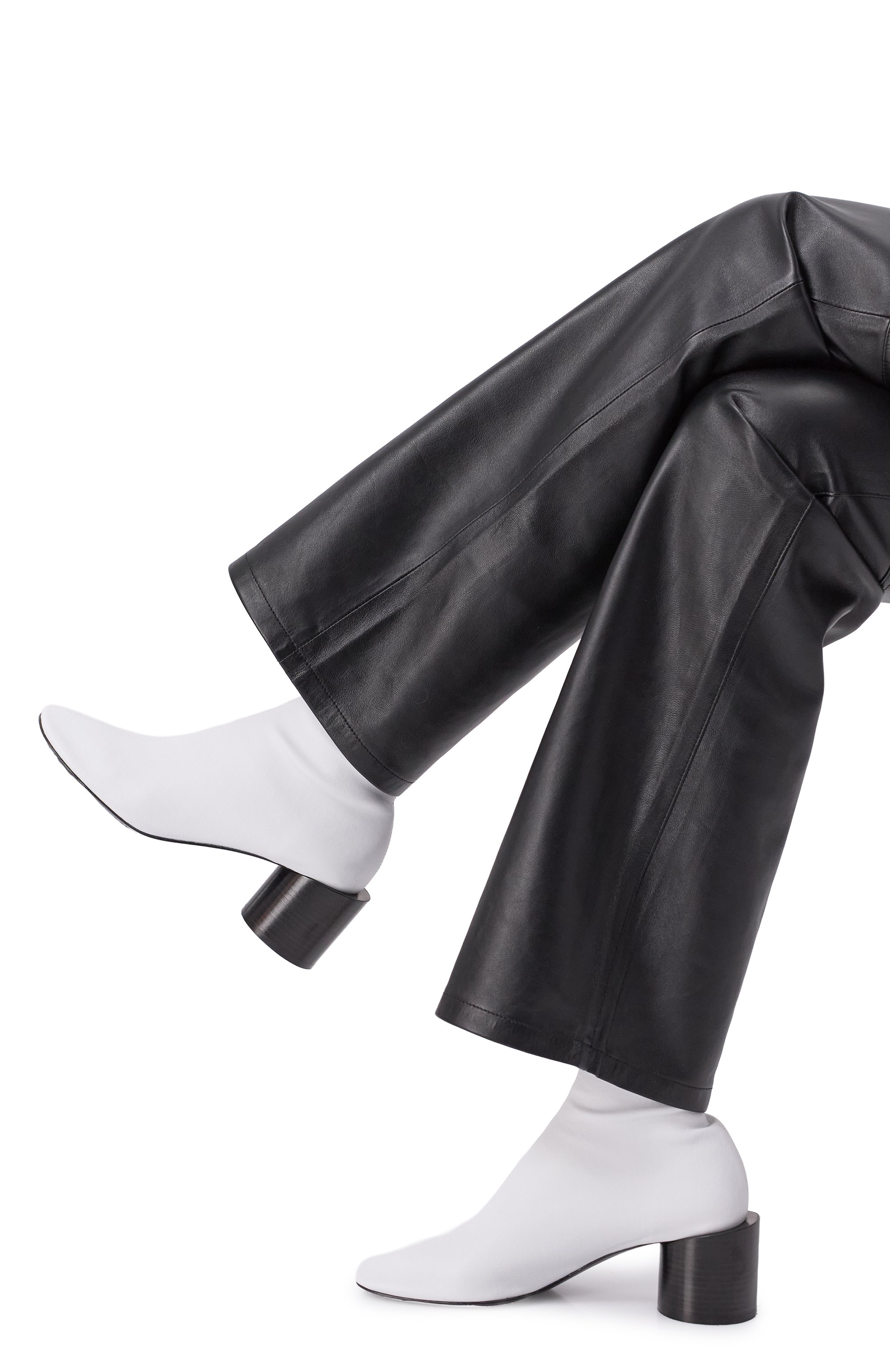 Кожаные ботильоны JIL SANDER, арт. J16WU0072/P1758, фото 2