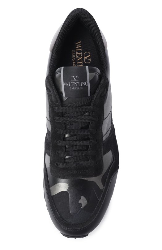 Комбинированные кроссовки Rockrunner Valentino 8Y2S0723/NTA Чёрный  8Y2S0723/NTA Фото 5