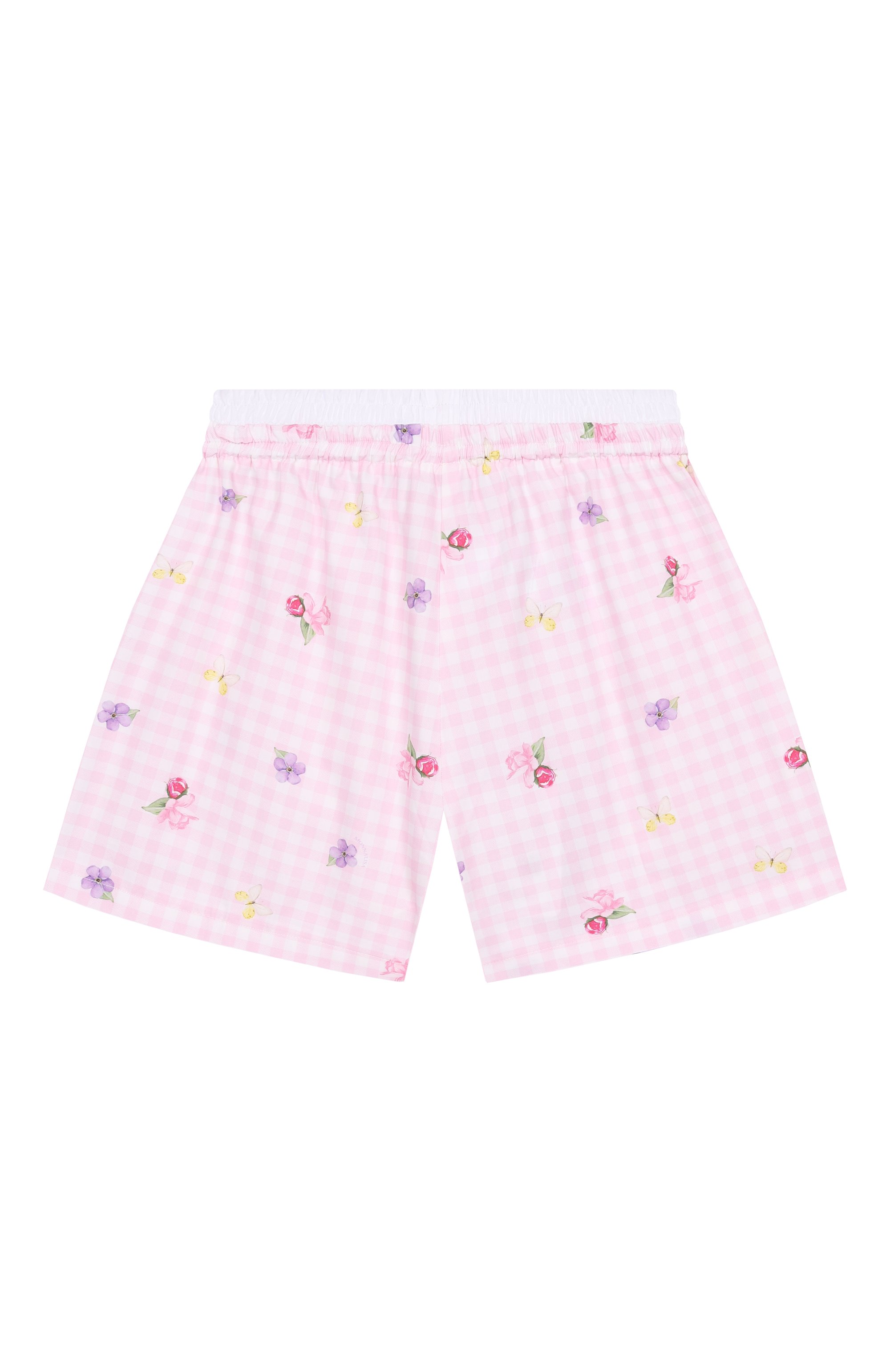 Хлопковые шорты MONNALISA, арт. 11G409, фото 2