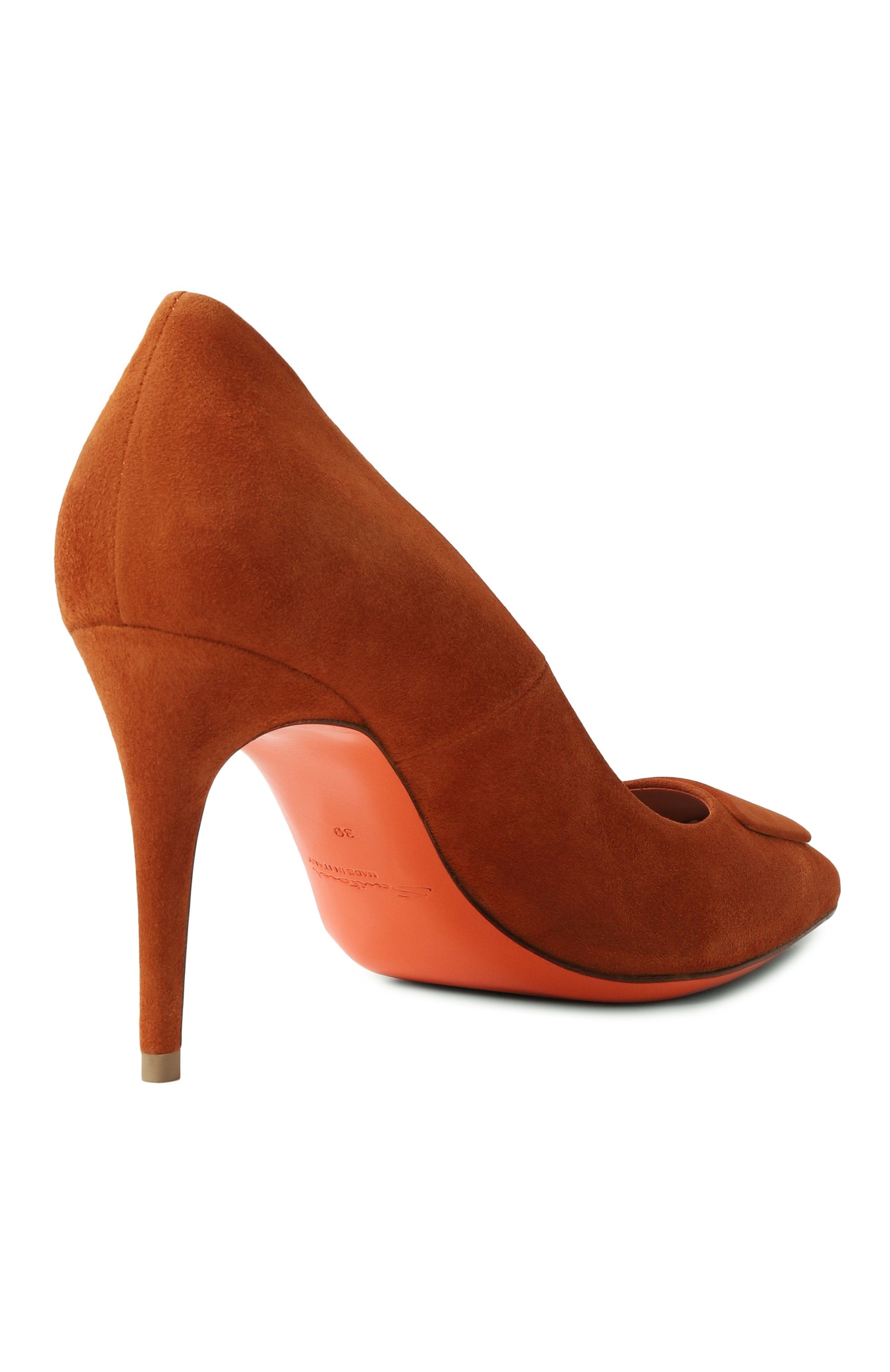 Замшевые туфли sibille SANTONI, арт. WDIG71207HI2TMGD, фото 5