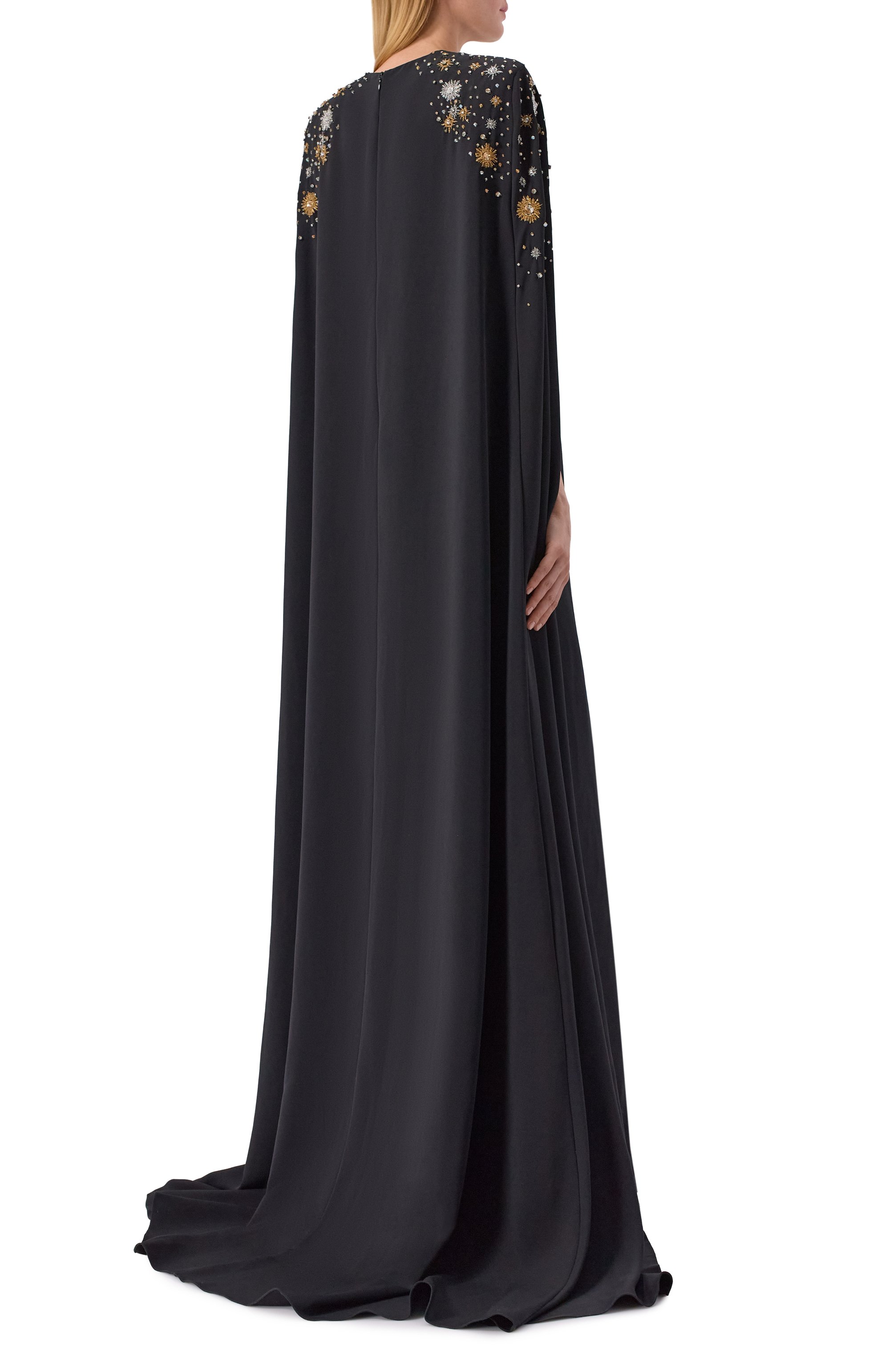 Платье ZUHAIR MURAD черного цвета по цене 696500 руб., арт. PKA25033/CRCA018, фото 3 Платье ZUHAIR MURAD, арт. PKA25033/CRCA018, фото 3