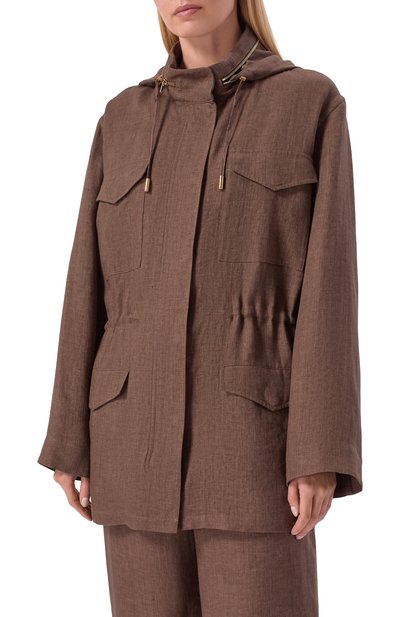 Льняная парка MVST, арт. M26.2PW.0024/4193D, фото 3