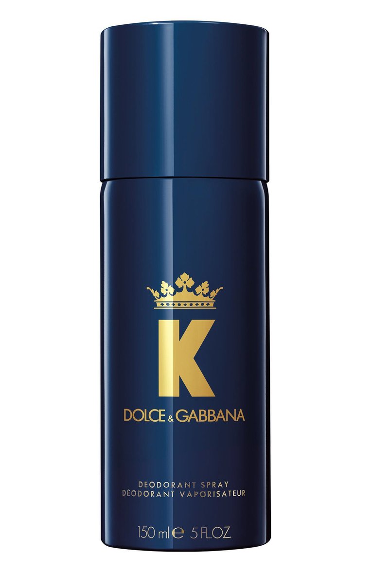 Мужской дезодорант-спрей k (150ml) DOLCE & GABBANA бесцветного цвета, арт. 8400250DG | Фото 1 (Тип продукта: Дезодоранты; Нос: Не проставлено; Региональные ограничения белый список (Axapta Mercury): Не проставлено)