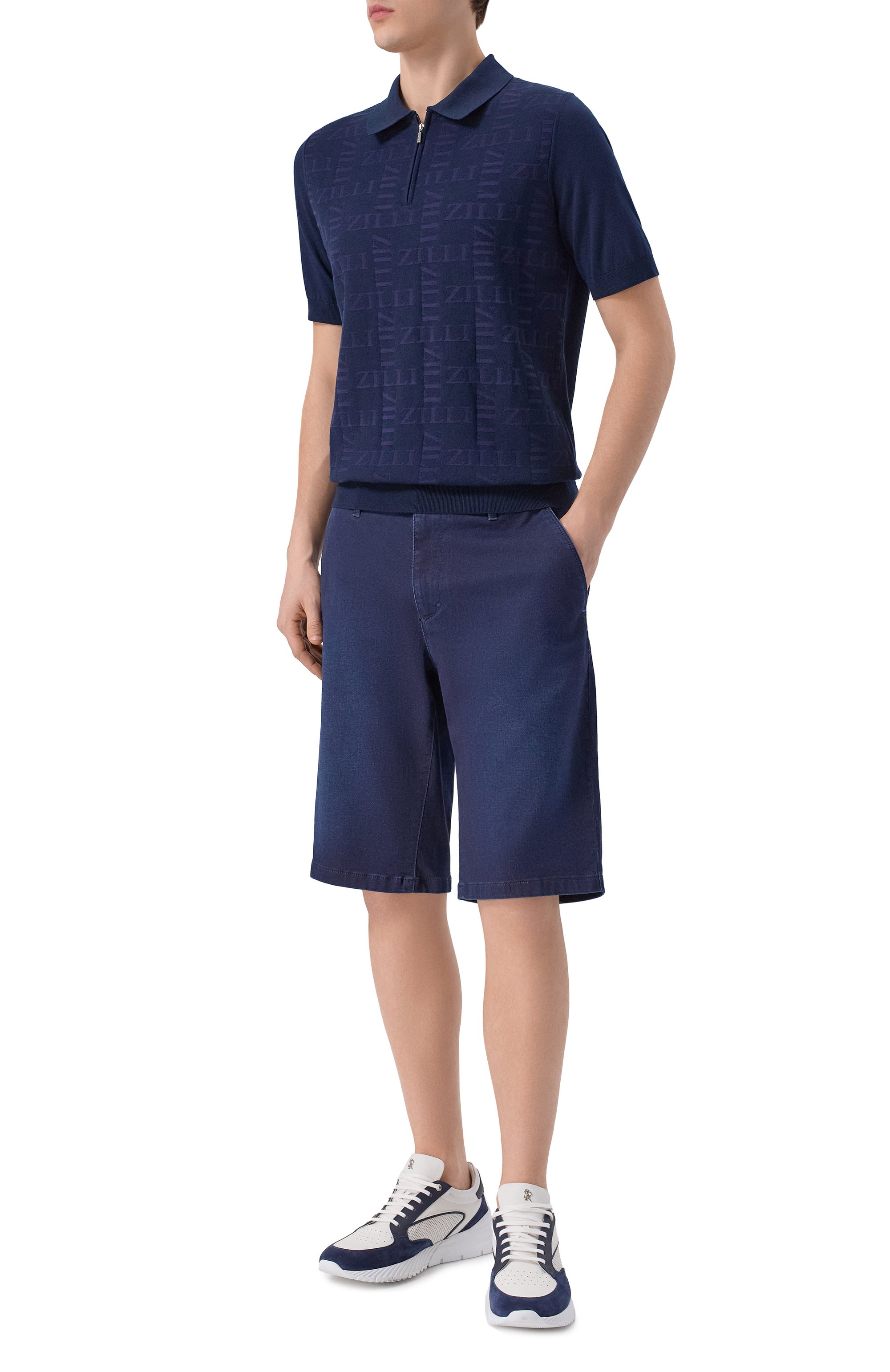 Джинсовые шорты ZILLI, арт. CS702BM0441VNIE00, фото 2