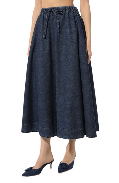 Джинсовая юбка VALENTINO, арт. 3B3DD15J7MR, фото 3