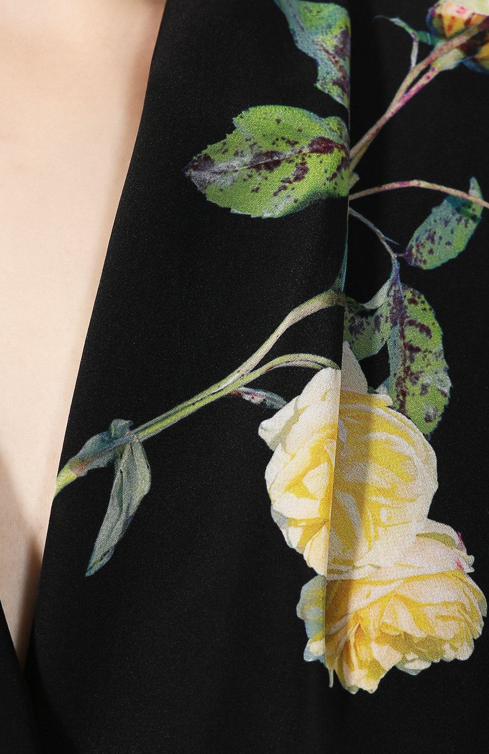 Шелковое платье DRIES VAN NOTEN черного цвета по цене 96300 руб., арт. 192-11042-8202, фото 5 Шелковое платье DRIES VAN NOTEN, арт. 192-11042-8202, фото 5