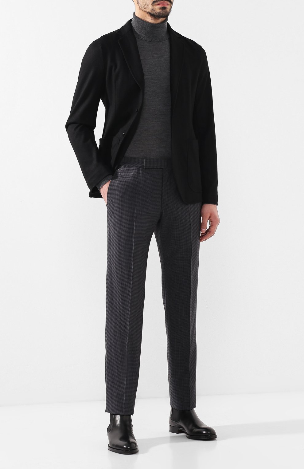 Шерстяные брюки ZEGNA, арт. 519F00/75F812, фото 2