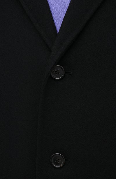 Шерстяное пальто ACNE STUDIOS черного цвета по цене 99850 руб., арт. B90467, фото 5 Шерстяное пальто ACNE STUDIOS, арт. B90467, фото 5