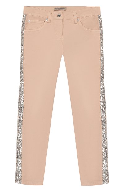 Джинсы с лампасами ERMANNO SCERVINO, арт. 45I PL11 BUL/4-8, фото 1