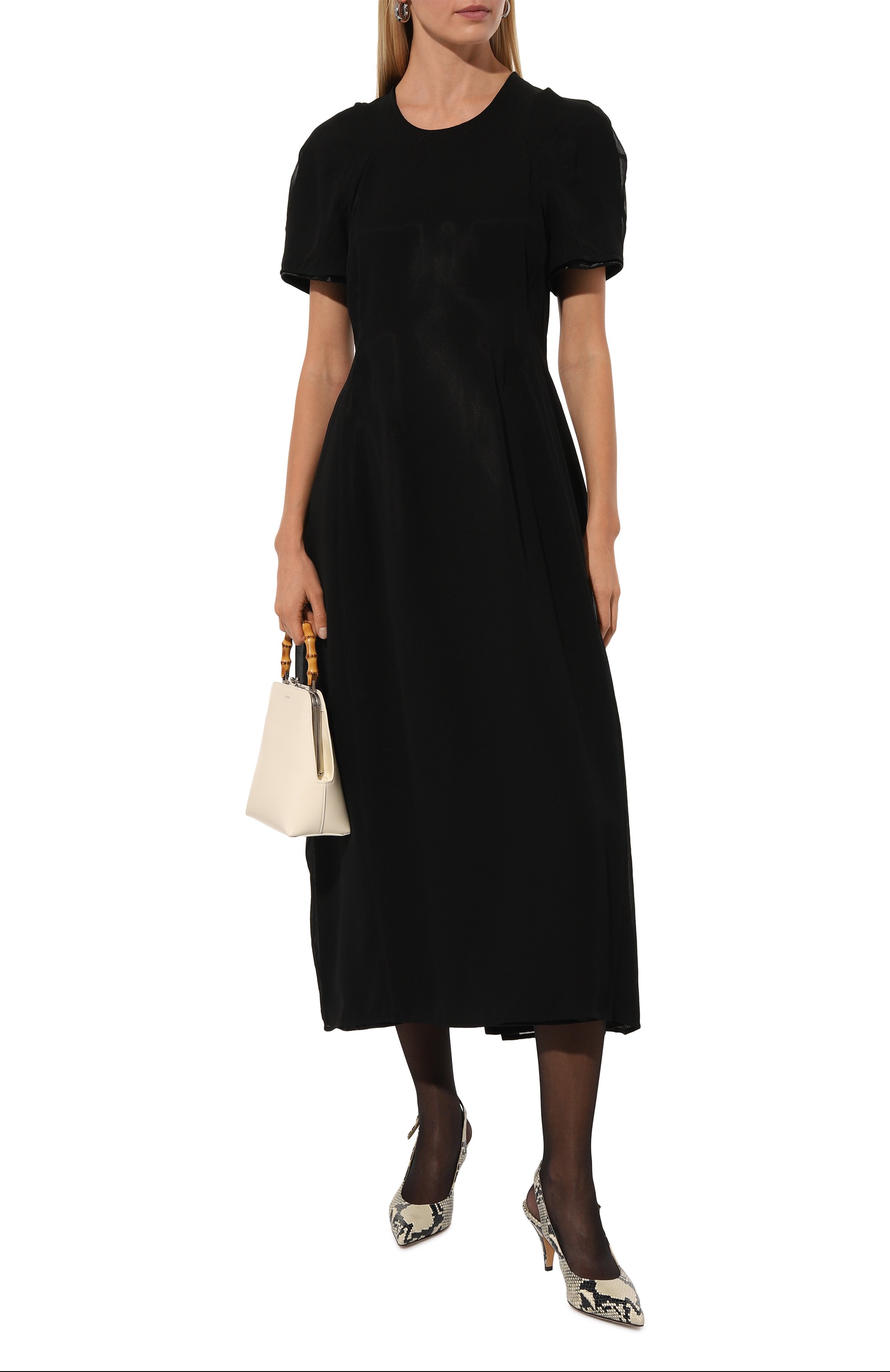 Шелковое платье JIL SANDER, арт. J03CT0413-J57120, фото 2