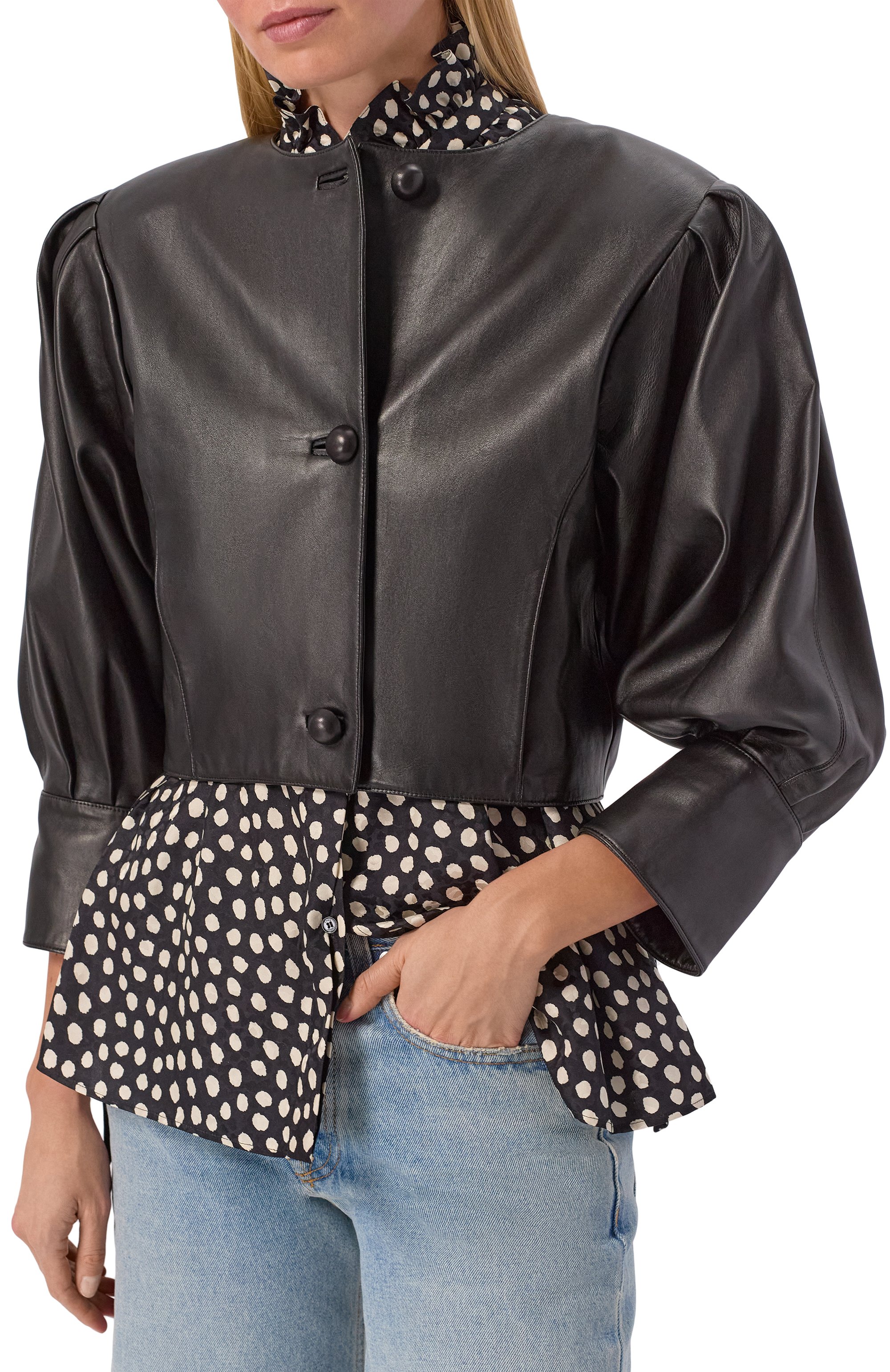 Кожаная куртка CHLOÉ, арт. CH26SCV97203, фото 3