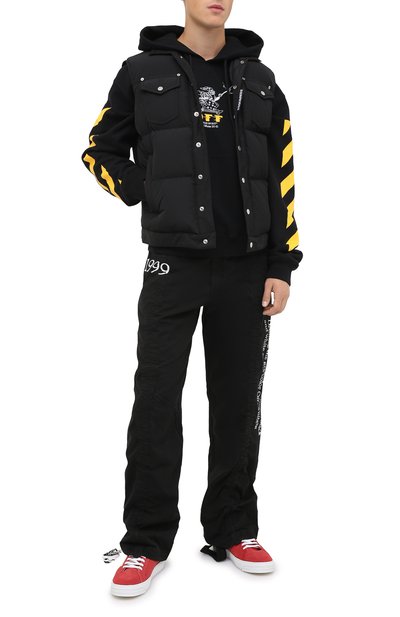 Хлопковое худи OFF-WHITE, арт. 0MBB037F20FLE0091018, фото 2