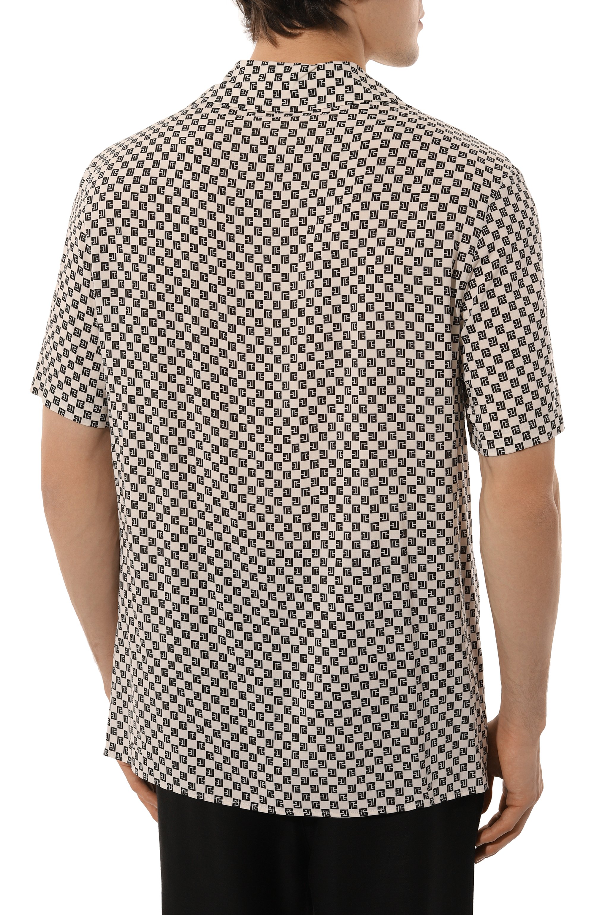 Рубашка из вискозы BALMAIN, арт. CH1HR095/VE29, фото 4