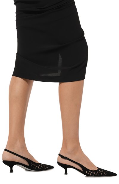 Замшевые туфли trifora 50 RENE CAOVILLA, арт. C12275-050, фото 3