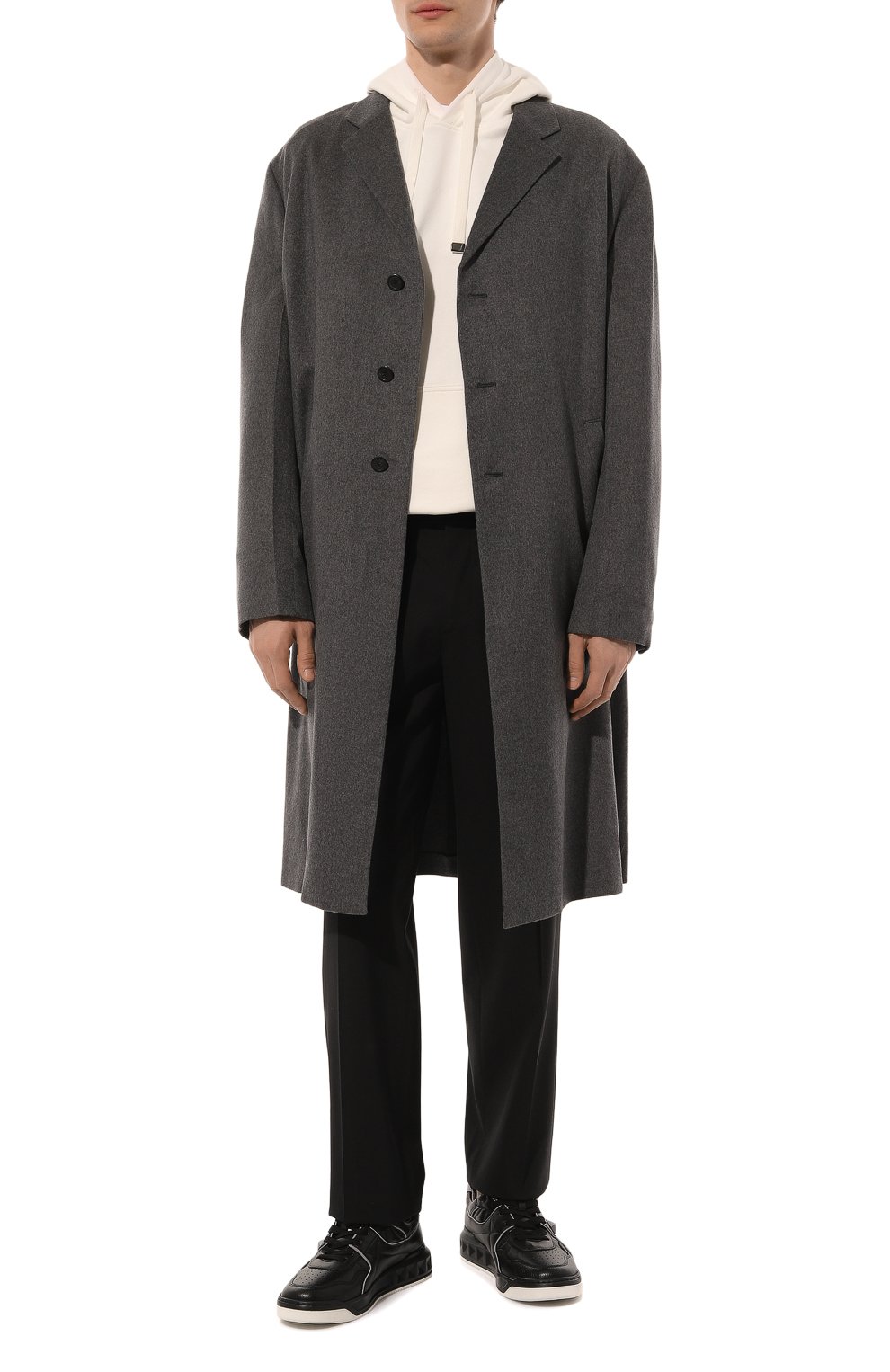 Кожаные кеды roman stud VALENTINO, арт. 1Y0S0E71NWN, фото 2