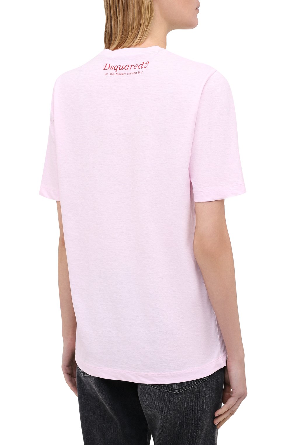 Хлопковая футболка DSQUARED2, арт. S72GD0253/S22507, фото 4