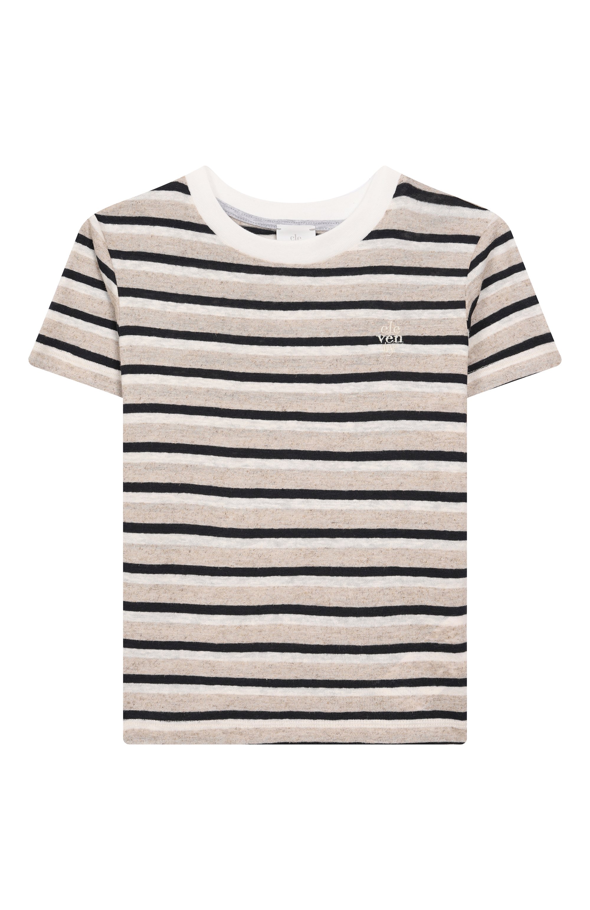 Футболка из вискозы и льна ELEVENTY, арт. EW8P61/J0487/4-8, фото 1