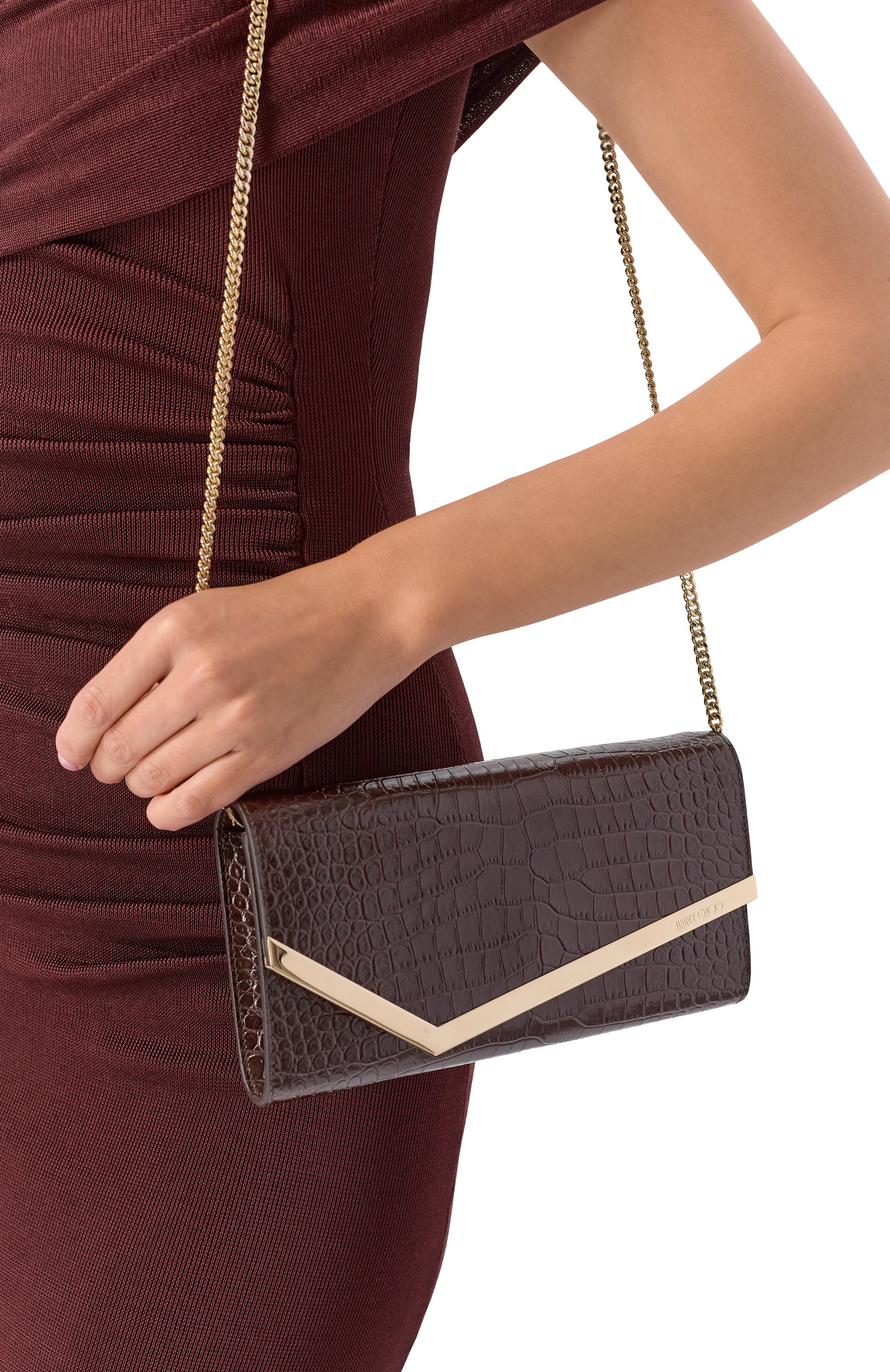 Клатч emmie JIMMY CHOO, арт. EMMIE/JZI, фото 2