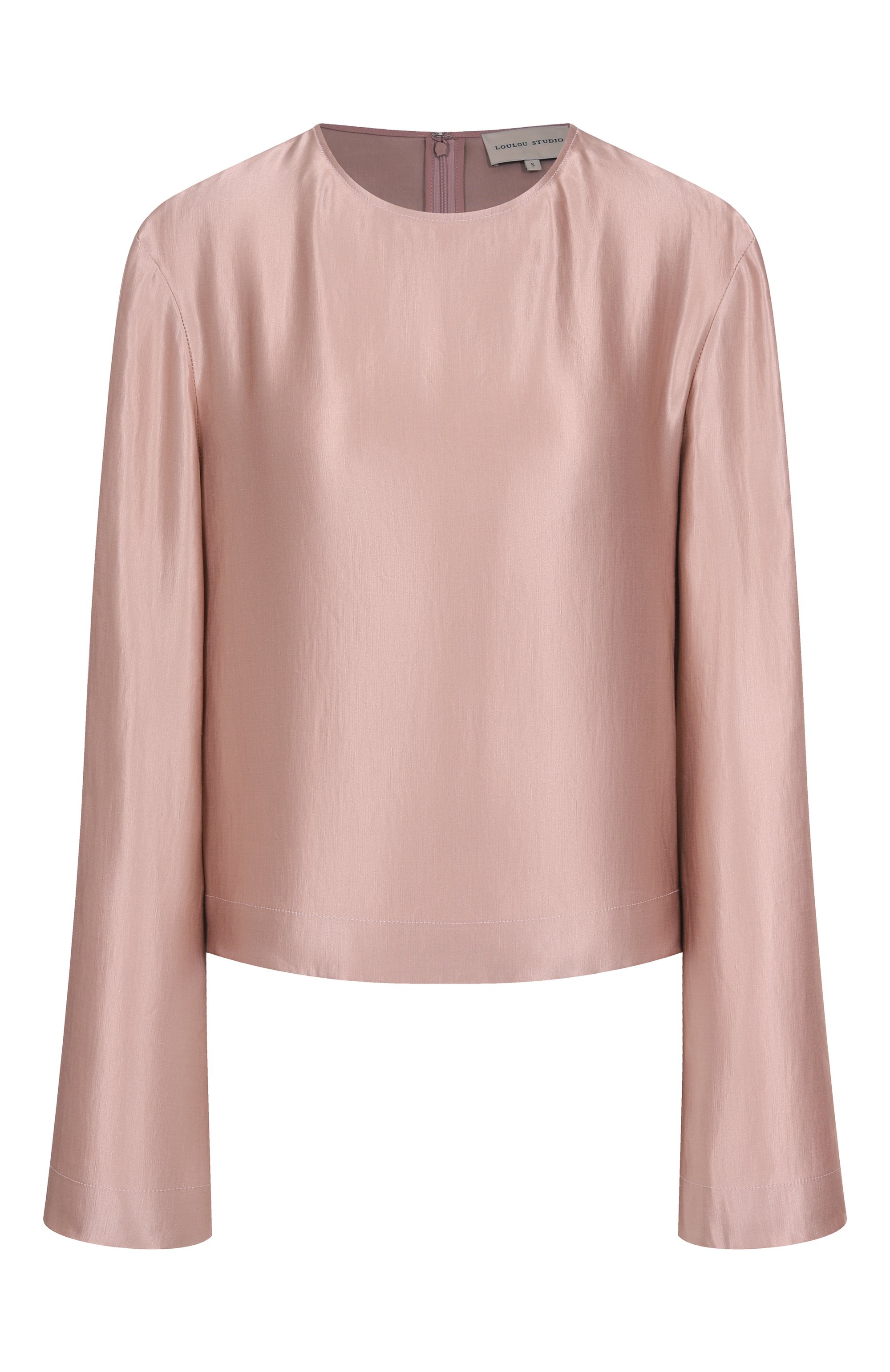 Блузка изо льна и шелка LOULOU DE SAISON, арт. NIN0, фото 1